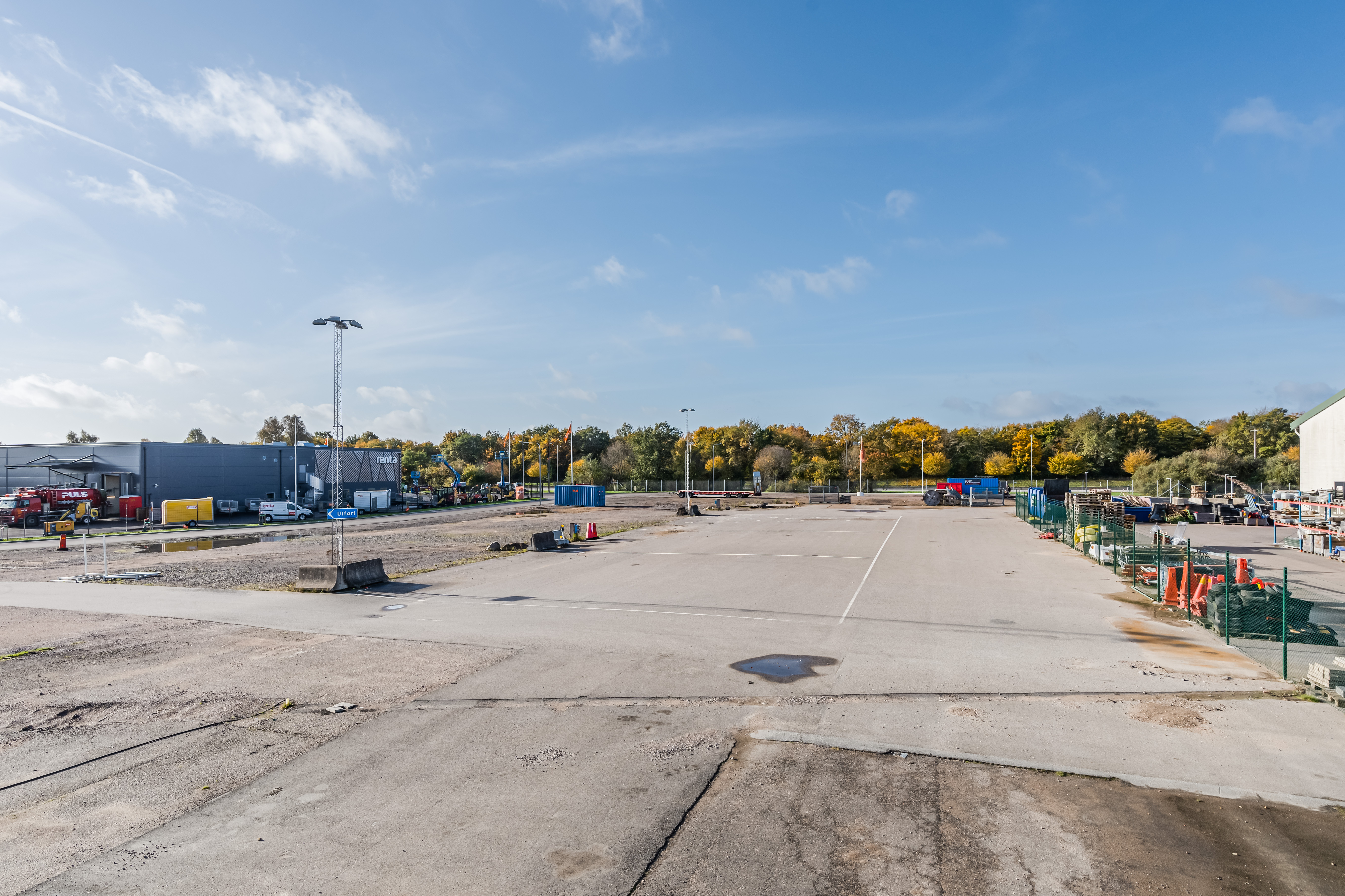 Vacant site.