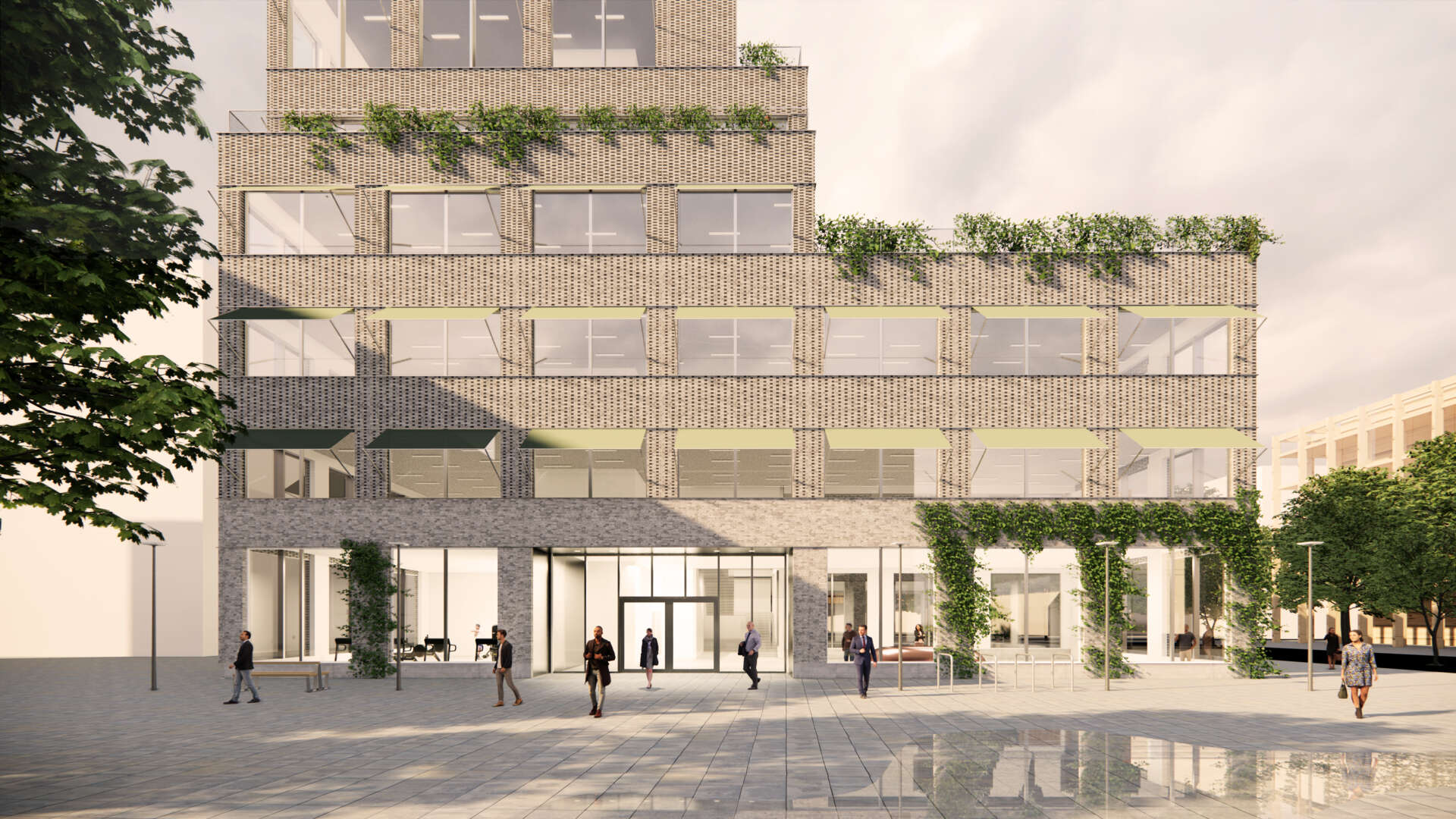 Spektra - Wihlborgs andra kontorshus i Science Village området i Lund.